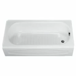 Wholesale ⌛ American Standard New Salem® 60 x 30 in. Soaker Drop-In Bathtub Left Drain in White 🔥
