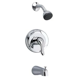 New ✨ American Standard Colony® Soft Single Handle Single Function Bathtub & Shower Faucet in Polished Chrome (Trim Only) 👏