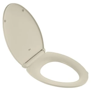 Wholesale ⭐ American Standard Contemporary Vormax® Elongated Closed Front with Cover Toilet Seat in Bone 🎉