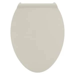 Outlet 😉 American Standard Contemporary Vormax® Elongated Closed Front with Cover Toilet Seat in Linen ⭐ - Image 4
