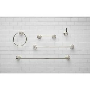 Outlet 👏 American Standard Delancey® 24 in. Towel Bar in Polished Nickel 🤩 - Image 2