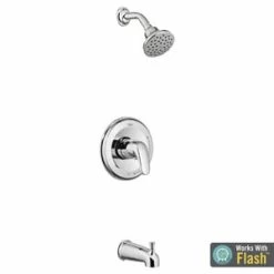 New 👍 American Standard Colony® Pro Single Handle Pressure Balancing Bathtub & Shower Trim Kit Only in Polished Chrome 🌟