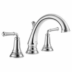 Best Pirce 🛒 American Standard Delancey® Two Handle Roman Tub Faucet in Chrome Trim Only 🔥