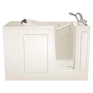 Deals ❤️ American Standard 109 Premium Series 48 x 28-1/2 in. 39-Jet Acrylic, Fiberglass and Gelcoat Rectangle Built-In 3-Wall Alcove Bathtub with Right Drain in White ⌛ - Image 2