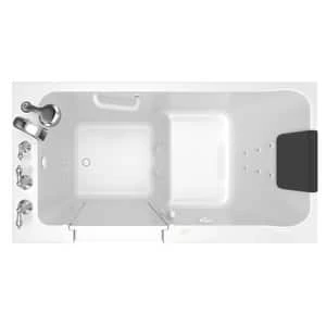 Budget ❤️ American Standard Luxury 60 x 32 x 37-1/2 in Combo Alcove Bathtub with Left Drain in White ✔️ - Image 3