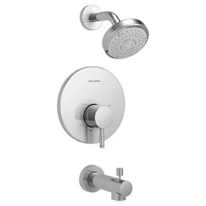 Buy 🔥 American Standard Serin® Single Handle Multi Bathtub & Shower Faucet in Polished Chrome Trim Only 😀