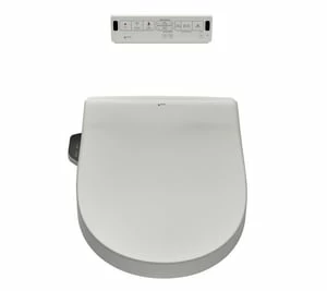 Best Sale ⭐ American Standard Inax Elongated Closed Front with Cover Bidet Seat in Canvas White 😉