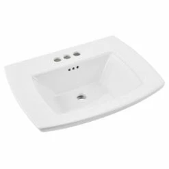 Discount 🎁 American Standard Edgemere® Pedestal Vessel Sink in White (Vessel Only) 🔔