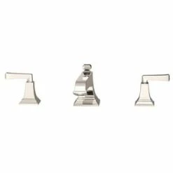 Best Pirce 💯 American Standard Town Square® S Two Handle Roman Tub Faucet in Polished Nickel Trim Only 🥰
