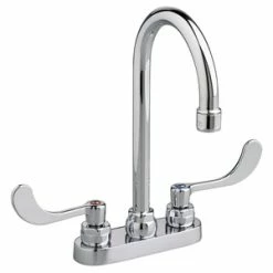 Discount 😉 American Standard Monterrey® Two Handle Centerset Bathroom Sink Faucet in Polished Chrome 💯