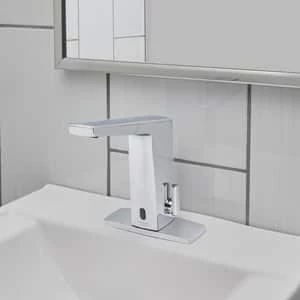 Best Sale ⭐ American Standard Paradigm™ Selectronic® Single Handle Electronic Bathroom Sink Faucet in Polished Chrome Lever Handle 🧨 - Image 4
