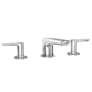 Discount 👍 American Standard Studio® S Two Handle Widespread Bathroom Sink Faucet in Polished Chrome Lever Handle 🌟