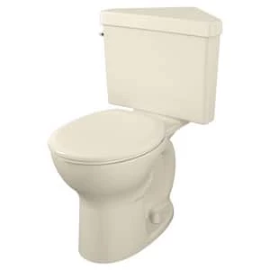Cheap ❤️ American Standard Cadet® 3 1.6 gpf Round Floor Mount Two Piece Toilet Bone 🎁 - Image 3