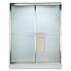Brand new 🧨 American Standard Prestige® 71-1/2 x 24-1/4 x 48 in. Framed Shower Door with Clear Glass in Silver 🔔