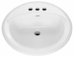 Flash Sale 🧨 American Standard Rondalyn™ Drop-in Bathroom Sink in White ❤️