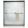 Buy ⭐ American Standard Euro® 70 x 24-1/4 x 60 in. Frameless Sliding Shower Door with Clear Glass in Oil Rubbed Bronze ✔️