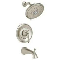 Best reviews of 🥰 American Standard Delancey® Single Handle Multi Shower Faucet in Brushed Nickel Trim Only ✔️