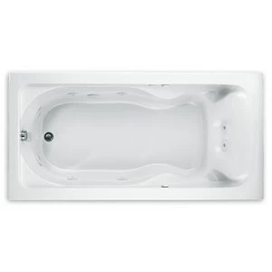 Best Pirce ⭐ American Standard Cadet® 72 x 42 in. Whirlpool Drop-In Bathtub with Reversible Drain in White 🤩