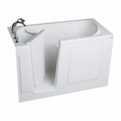 Top 10 🔔 American Standard 509 Value Series 60 x 30 in. Acrylic Walk-In Rectangular Bathtub with Left Drain in White 🛒
