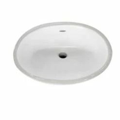 Discount 💯 American Standard Ovalyn™ No-Hole 1-Bowl Under-Counter Lavatory Sink in White ✨