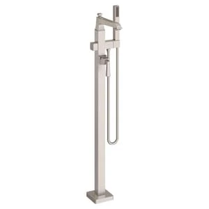 Promo 🎉 American Standard Town Square® S Single Handle Lever Floor Mount Filler in Brushed Nickel 👍