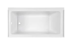Brand new 🎁 American Standard Studio® 60 x 30 in. Soaker Drop-In Bathtub Left Drain in Arctic ✔️