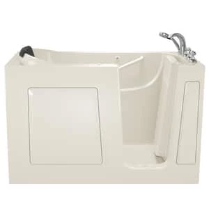Cheap ✔️ American Standard 109 Premium Series 59-1/2 x 29-3/4 in. 26-Jet Gelcoat and Fiberglass Rectangle Built-In 3-Wall Alcove Bathtub with Right Drain in White 🤩 - Image 2
