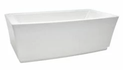 New 👏 American Standard Townsend® 67-15/16 x 36 in. Freestanding Bathtub Center Drain in White 😍