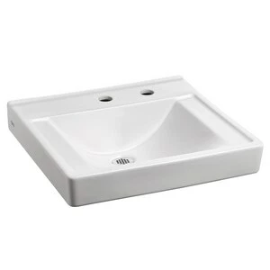 New 😉 American Standard Decorum® 1-Bowl Wall Mount Lavatory Sink in White ✨