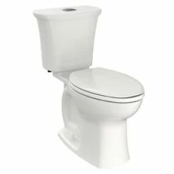 Flash Sale 👍 American Standard Edgemere® 1.28 gpf Elongated Floor Mount Two Piece Toilet in White 👏