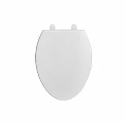 New ✔️ American Standard Telescoping Elongated Closed Front Toilet Seat in White 😀