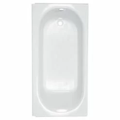 Outlet 🎉 American Standard Princeton™ 60 x 30 in. Soaker Alcove Bathtub Left Drain in White 🤩