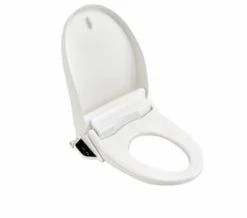 Promo 🎉 American Standard SpaLet® Elongated Closed Front Toilet Seat with Cover in White ⌛