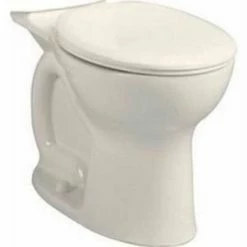 Buy 🔔 American Standard Cadet® Pro™ 1.28 gpf Round ADA Right Height Toilet Bowl with EverClean Surface in Linen 🧨