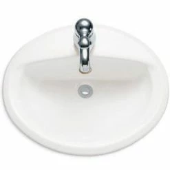 Flash Sale 🥰 American Standard Aqualyn® Drop-in Bathroom Sink in Bone 😍