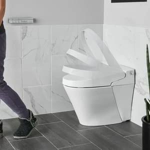Discount 🎉 American Standard Advanced Clean® Elongated Closed Front with Cover Bidet in Alabaster White ⭐ - Image 6