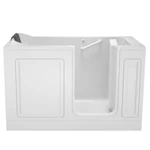 Best reviews of 🛒 American Standard 215 Premium Series 59-3/4 x 32 in. 26-Jet Acrylic Rectangle Built-In and 3-Wall Alcove Bathtub with Right Drain in Linen 🔔 - Image 2