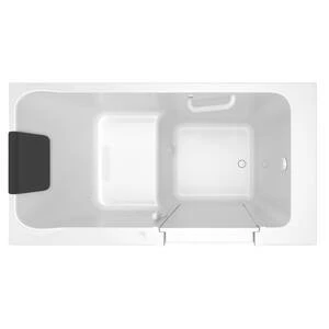 Buy 👍 American Standard 215 Premium Series 59-3/4 x 32 in. 26-Jet Acrylic Rectangle Built-In and 3-Wall Alcove Bathtub with Right Drain in White 🌟 - Image 2