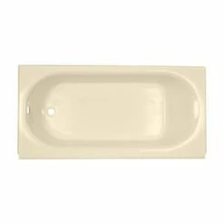 Promo 👏 American Standard Princeton™ 60 x 34 in. Left Hand Drain Bath Tub in Bone 🌟