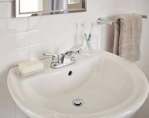 Budget 🌟 American Standard Colony® Pro Two Handle Centerset Bathroom Sink Faucet with Metal Drain Assembly in Polished Chrome 😀 - Image 6