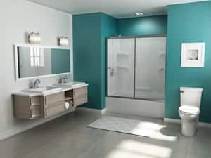 Flash Sale 👍 American Standard Fluent™ Two Handle Centerset Bathroom Sink Faucet in Polished Chrome 😉 - Image 2