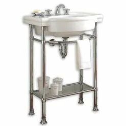 Best deal 👏 American Standard Retrospect® Retrospect® Console Tables in Polished Chrome Console Leg ❤️