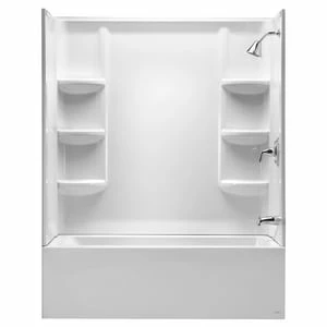 Outlet 😍 American Standard Studio® 60 x 32 in. Bathtub Wall Set in Arctic White 🛒