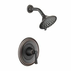 Cheap 👍 American Standard Estate® Single Handle Multi Shower Faucet in Legacy Bronze Trim Only 🥰