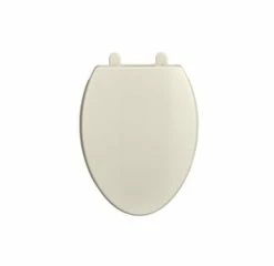 Promo ⭐ American Standard Transitional Elongated Closed Front Toilet Seat in Linen 🥰